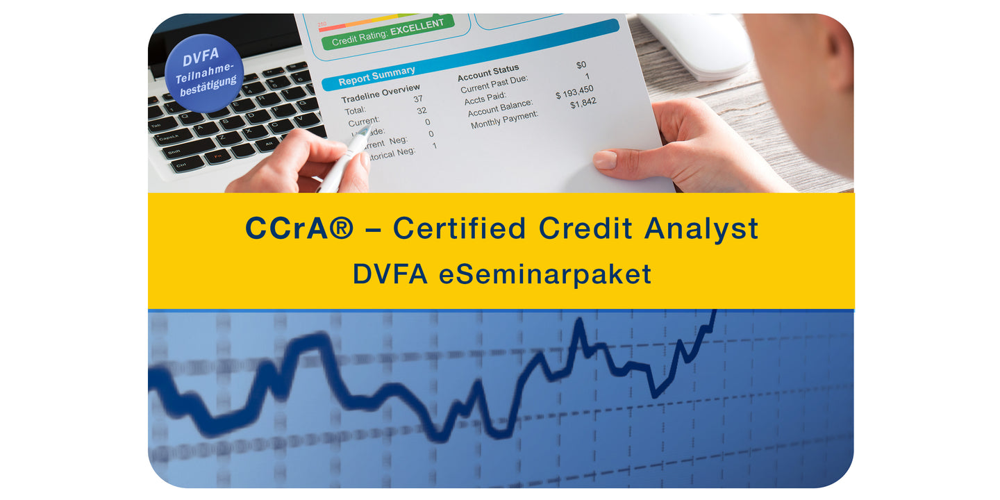 eSeminarpaket Grundlagenwissen zum CCrA®-Certified Credit Analyst*