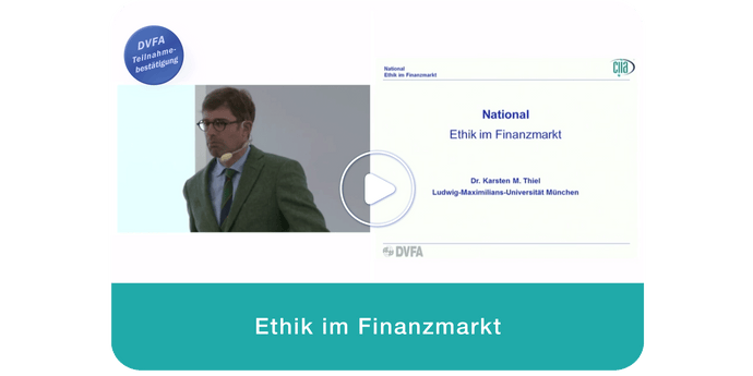 Ethik im Finanzmarkt - Dr. Carsten Thiel